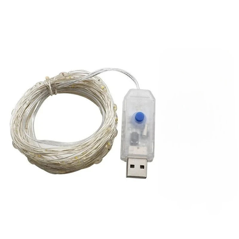 Guirlande à fil de cuivre, 3 à 10 m
