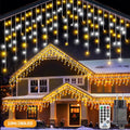 Guirlande stalactites LED d'extérieur avec télécommande
